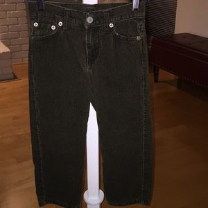 Brown corduroy pants